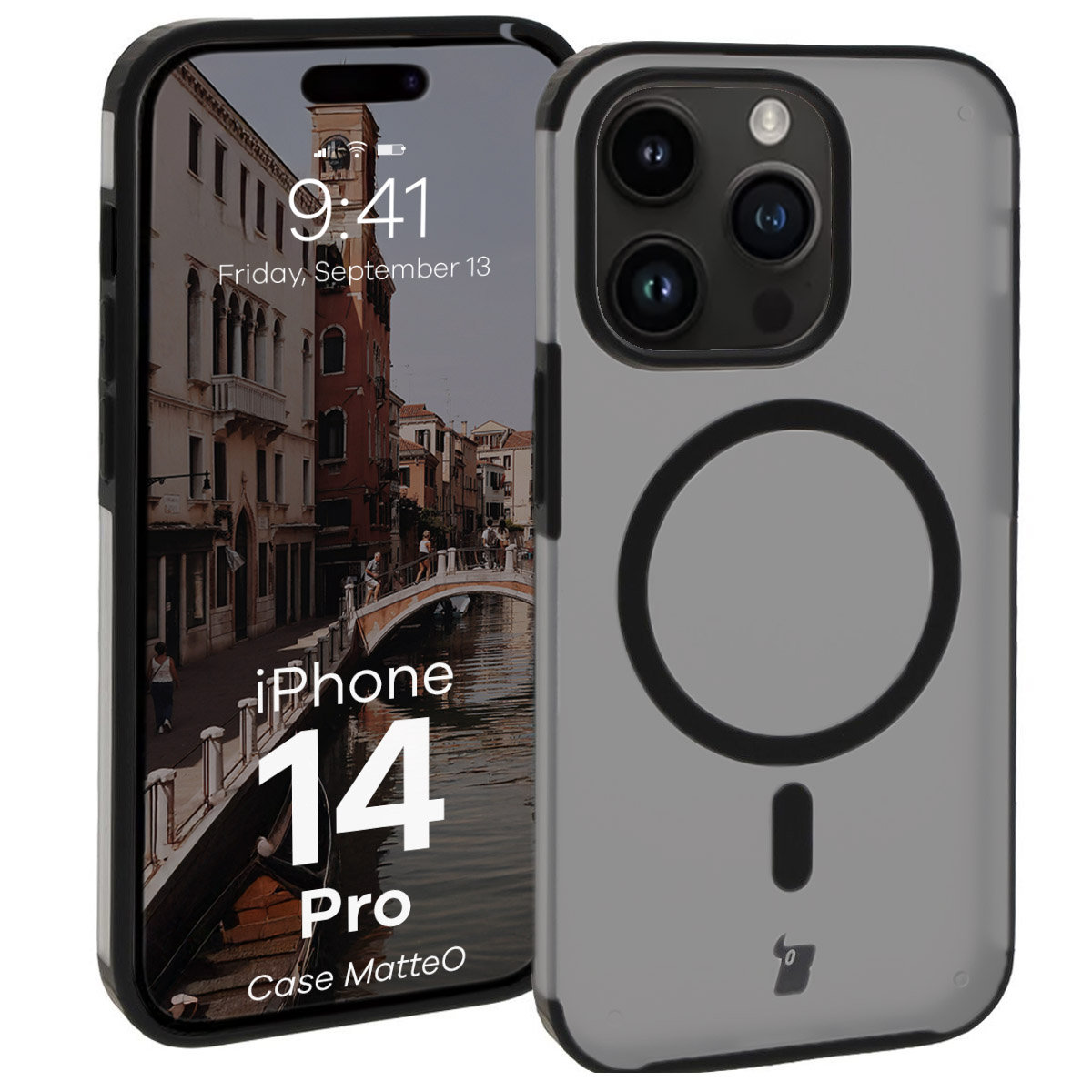 Matowe etui Bizon Case MatteO do Apple iPhone 14 Pro
